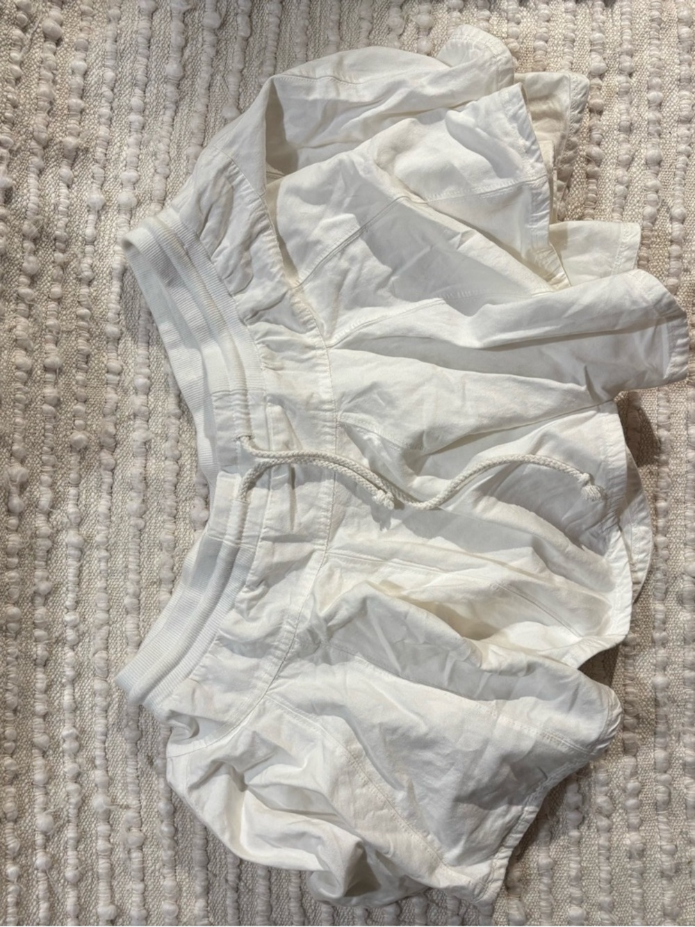 Anthropologie White Mini Skirt
